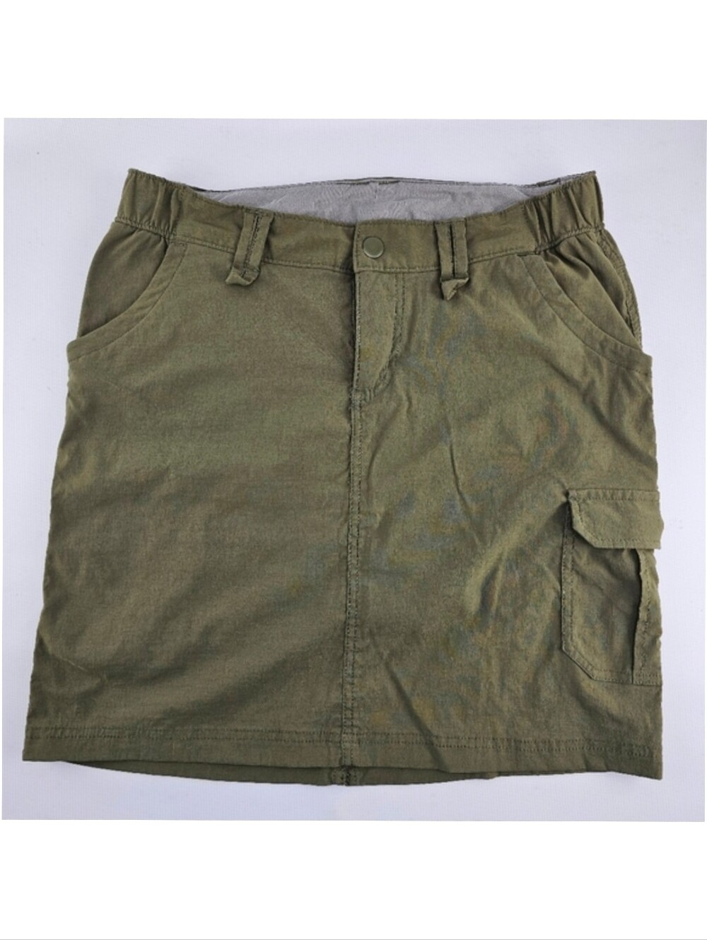 Women's Dry on the Fly Skort Original Snap Waist Olive Green Women's 4